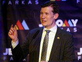 Jeromy Farkas, Sonya Sharp in neck-and-neck race to be Calgary's next mayor with final polls still reporting
