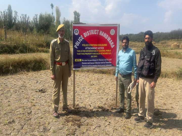 J-K: Handwara police attach property of terrorist handler in Kral