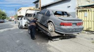 ¡Se los llevó la grúa! Retiran autos abandonados de colonia Melchor Ocampo