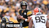 From the Press Room: Steelers vs. Browns