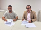 Cajasiete y la Cofradía de Pescadores de Corralejo firman un convenio para apoyar al sector pesquero de Fuerteventura