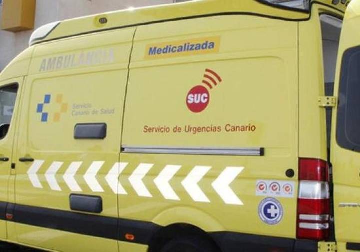 Una colisión frontal entre dos coches deja cinco heridos, dos de ellos graves, en Fuerteventura