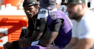 Baltimore Ravens quarterback Lamar Jackson ruled out for game against Los Angeles Rams