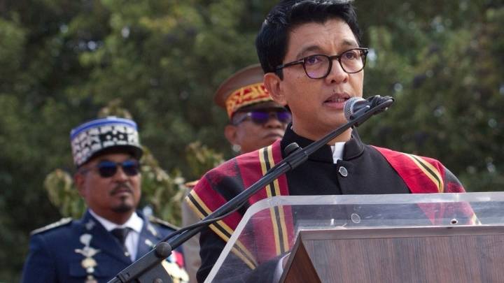 Madagascar's president says he fled the country in fear for his life after military rebellion