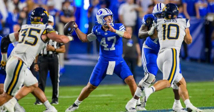 BYU moves up five spots as Utah lingers just outside AP's Top 25