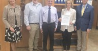Union County recognized domestic violence awareness
