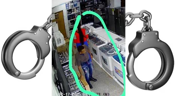 DESIP recuperó televisor que hurtó Tío Conejo de MultiShop