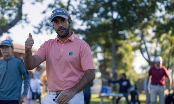 Berná afronta la final del Tumi Spain Golf Tour con el reto de estar arriba tras su triunfo en la quinta prueba del circuito