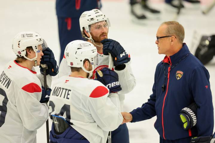 Florida Panthers Coach Delivers on His Promise After Tampa Bay Preseason Match