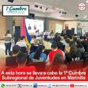 A esta hora se lleva a cabo la 1ª Cumbre Subregional de Juventudes en Marinilla