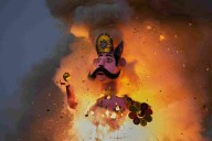 ABVP, Left groups clash over Durga Puja procession, Ravan Dahan at JNU