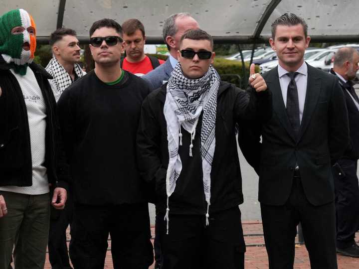 UK prosecutors to appeal decision to dismiss Kneecap rapper ‘terror’ charge