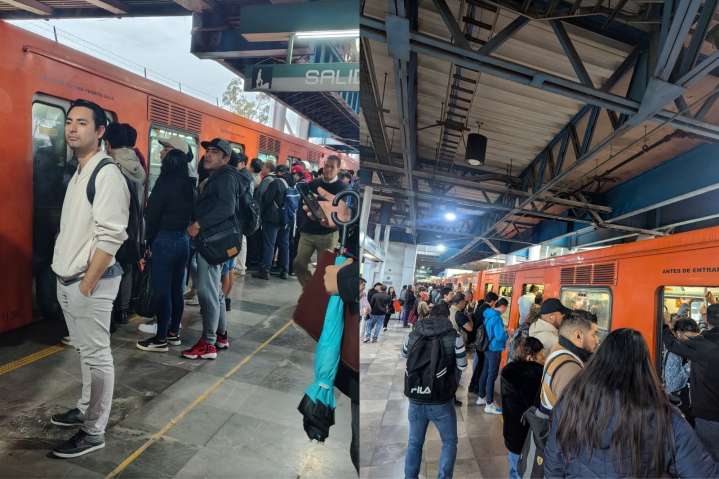Metro CDMX: Línea B colapsada y detenida, recomiendan usar rutas alternas