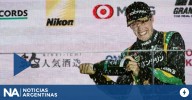 Sacha Fenestraz ganó en Monte Fuji y se emocionó con el himno argentino
