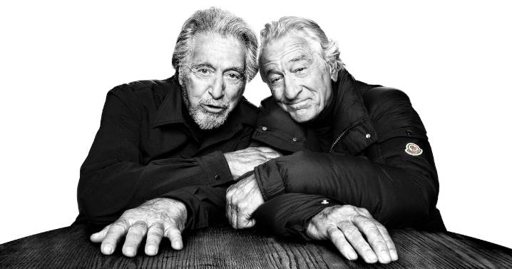 Amistad de leyenda: Moncler une a Robert De Niro y Al Pacino en una campaña de mucho estilo