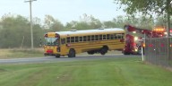 Crash involving school bus near Edwardsburg