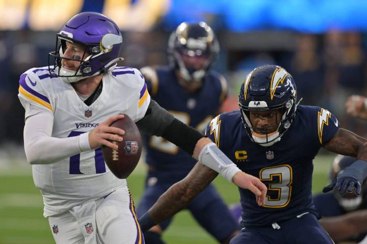 Chargers' Derwin James, Vikings' Christian Darrisaw ruled out with injuries
