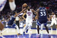 Joel Embiid rips NBA media in return to court after injury
