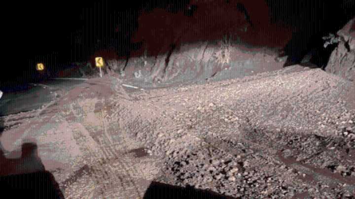 Mudslide closes part of Topanga Canyon Boulevard in Santa Monica Mountains
