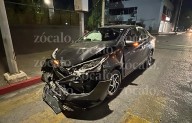 Provoca conductor alcoholizado carambola en el bulevar Francisco Coss