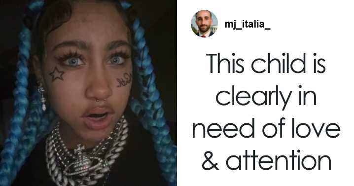 “Better Off With Her Dad”: North West Sparks Worry With Fake Face Tattoos, Piercings, And Grill