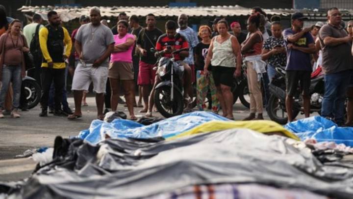 En Río de Janeiro aumentan a 132 muertos en la operación policial más mortal en su historia
