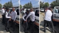 Graban el Momento en que Policía de Tlalnepantla Mordió a Conductor Detenido