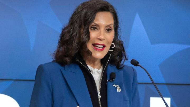 Michigan Gov. Gretchen Whitmer casts doubt on a 2028 presidential bid
