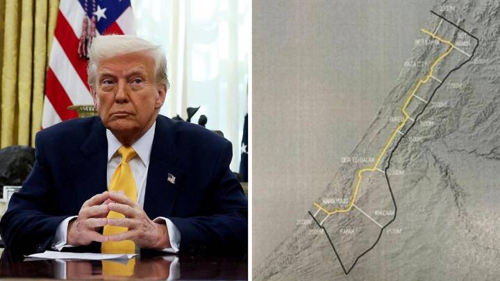 Trump says Israel accepted ‘withdrawal line’, Hamas confirmation would trigger immediate ceasefire