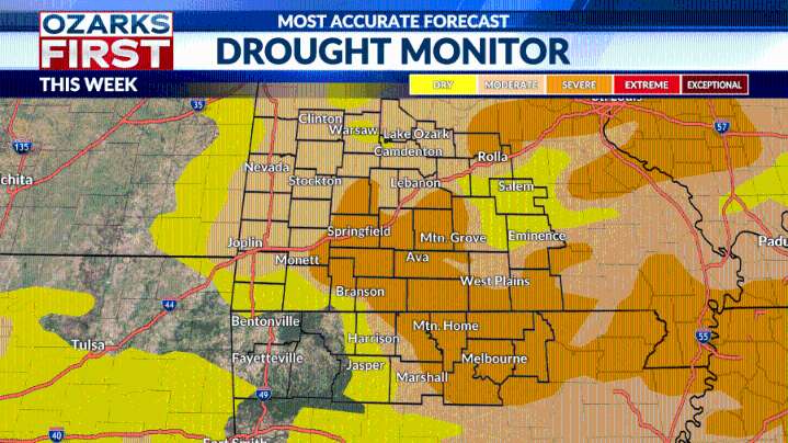 Recent rainfall does little to dent the drought