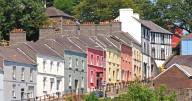 Colourful town two hours from Bristol has cosy pubs and castle