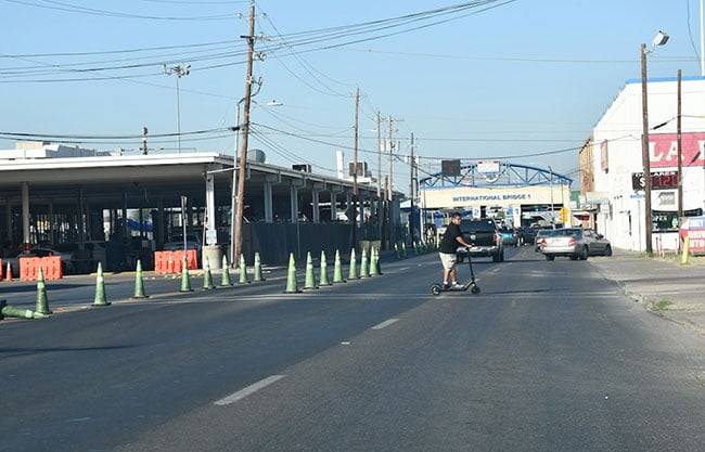 Distinguirán con colores carriles hacia el puente 1