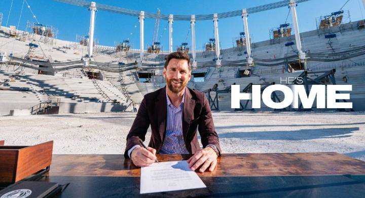 MLS: Messi renovó con el Inter Miami y su camiseta sigue como la más vendida