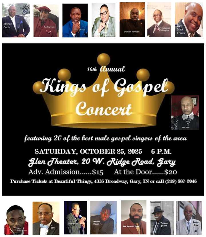 Kings of Gospel scheduled at the Glen