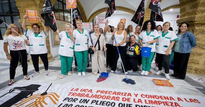 CCOO acusa a la Universidad de Cádiz de "manipular" argumentos en el conflicto con las limpiadoras