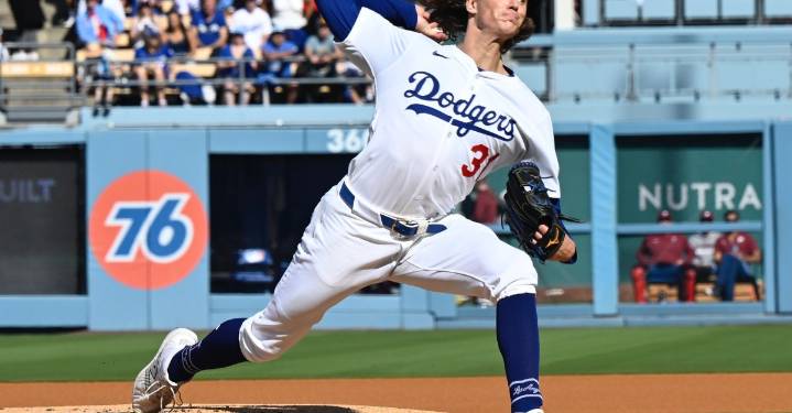 Dodgers set starting rotation for remainder of NLCS