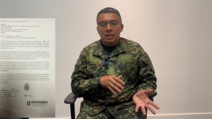 Retiran denuncia por presunta corrupción contra general del Ejército; “Tengo mi conciencia tranquila”, dijo el oficial
