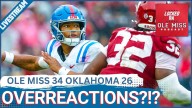 REACTION: Ole Miss BLASTS Oklahoma 34-26 as LANE KIFFIN Quiets Florida Noise