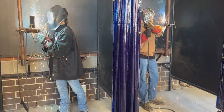 Chiles High School students gain hands-on experience through new welding facility