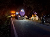 1 dead after rollover semi truck crash in Columbiana County