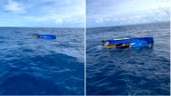 Encuentran balsa volcada frente a los cayos de Florida: el destino de sus ocupantes es incierto