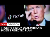 Why Trump’s TikTok Deal Seems Like A Repackaged Version The Biden White House Rejected