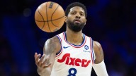 Paul George injury struggles continue; 76ers forward remains out through weekend