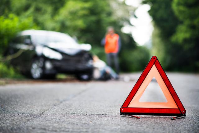 Accidente en Upata terminó con motorizado herido
