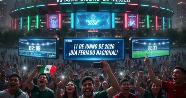 ¿Por qué el 11 de junio de 2026 será feriado en México? Lo que debes saber del Mundial 2026