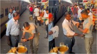 VIDEO: Passenger Forced To Buy Samosa At Jabalpur Railway Station; Gives Smartwatch As PhonePe Payment Fails Amid Moving Train; Accused Held