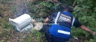 Policía Municipal de Motul rescata a dos perros que cayeron en una fosa