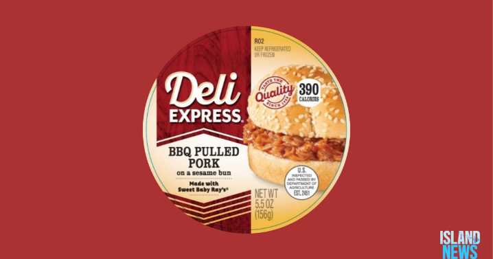Recall on pulled pork sandwiches potentially containing plastic