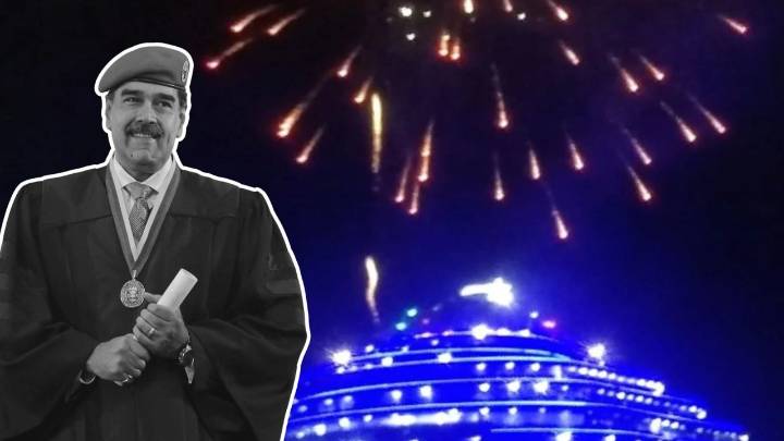 Honoris causa a la dictadura: Maduro se otorga “doctorado” mientras enciende la Navidad desde el Helicoide, símbolo de tortura
