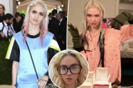 Grimes divides fans with 'novel' new face tattoo